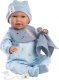 Llorens 27420 Lalka bobas Mimo w czapce i śliniaku z przytulanką pieluszką 1