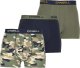 O Neill Męskie Bokserki MEN BOXER CAMO & PLAIN 3PK 1