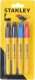 Stanley STANLEY MARKER FINE TIP 4szt. MIX 1