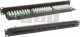 TKH Panel kat.5e 19 cali 1U 24xRJ45 UTP czarny z półką CCAS-PA5E-24UTP-O 2