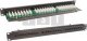 TKH Panel kat.6 19 cali 1U 24xRJ45 UTP czarny z półką CCAS-PA6-24UTP-O 2