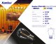 Kanlux Żarówka LED FILAMENT ST45 LED 0,5W E27-NW IK04 50lm 4000K barwa neutralna 26046 5