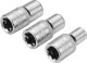 Stanley Zestaw nasadek 1/4" 3szt 5/6/7mm 6pkt FM M-D,rad 1