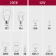 Paulmann Źródło światła LED 3x GU10 ECO LINE 2.5W 450lm 3000K 230V srebrny / szkło 10
