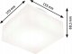 Lampa sufitowa Paulmann Lampa sufitowa MARO LED 6.8W 430lm IP44 230V kwadrat biały 5
