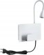 Kinkiet Paulmann Oprawa ścienna HALINA LED 2.4W 200lm 2700K USB-C 230V biały mat /metal 8