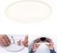 Lampa sufitowa Paulmann Veluna VariFit Panel LED IP44 17W 3000K 3-st ściemniane 185mm Tworzywo sztuczne 2