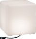 Lampa wisząca Paulmann Oprawa ogrodowa Plug & Shine CUBE 300x300 6.5W 3000K 575lm IP67 24V biały 1