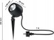Paulmann Reflektor ogrodowy KIKOLO LED 8W 60st. 500lm 3000K IP65 230V antracyt / aluminium 2