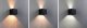 Kinkiet Paulmann Oprawa elewacyjna CYBO LED SH Zigbee RGBW+ 2x2.5W 2000K-6500K 2x150lm IP44 100x100mm 230V antracyt / aluminium 3