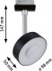 Paulmann Reflektor na szynoprzewód URail CIRCLE LED 5W 210lm 3000/4000K 230V czarny matowy/ metal 8
