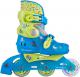 Rolki Worker Trigo rekreacyjne regulowane niebieskie r. 26-29 5