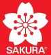 Sakura Markery Permapaque z cienką końcówką czarny + czerwony, 5