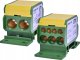 Etipo Blok rozdzielczy 192A (2x4-70mm2/3x2,5-25mm2+4x2,5-16mm2) EDBM-7/PE ETI Polam 001102424 żółto-zielony 1