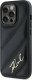 Karl Lagerfeld Karl Lagerfeld KLHCP14XPQDSMGK iPhone 14 Pro Max 6.7" czarny/black hardcase Diagonal Quilted Script 3