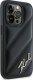 Karl Lagerfeld Karl Lagerfeld KLHCP14XPQDSMGK iPhone 14 Pro Max 6.7" czarny/black hardcase Diagonal Quilted Script 4