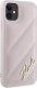 Karl Lagerfeld Karl Lagerfeld KLHCN61PQDSMGP iPhone 11 / Xr 6.1" różowy/pink hardcase Diagonal Quilted Script 4