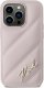 Karl Lagerfeld Karl Lagerfeld KLHCP14XPQDSMGP iPhone 14 Pro Max 6.7" różowy/pink hardcase Diagonal Quilted Script 3
