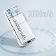 Powerbank Usams USAMS Powerbank z wbudowanymi kablami USB-C+Lightning 30000 mAh 20W PD+Qc 3.0 Fast Charge X-chel Series biały/white 30KCD21302 (US-CD213) 12