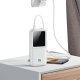Powerbank Usams USAMS Powerbank z wbudowanymi kablami USB-C+Lightning 30000 mAh 20W PD+Qc 3.0 Fast Charge X-chel Series biały/white 30KCD21302 (US-CD213) 4