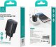 Ładowarka Usams USAMS Ład. siec. CC229 30W GaN USB-C/USB-A Fast Charging XC Series czarny/black CC229TC01 4