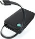 Powerbank Usams USAMS Powerbank ze zwijanym kablem USB-C Retractable 10000 mAh PD 20W Fast Charge XY Series fioletowy/purple 10KCD22403 (US-CD224) 5