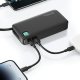 Powerbank Usams USAMS Powerbank ze zwijanym kablem USB-C Retractable 10000 mAh PD 20W Fast Charge XY Series fioletowy/purple 10KCD22403 (US-CD224) 6