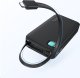 Powerbank Usams USAMS Powerbank ze zwijanym kablem Retractable Lightning 10000 mAh PD 20W Fast Charge XY Series fioletowy/purple 10KCD22503 (US-CD225) 11