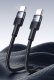 Kabel USB Usams USB-C - USB-C 1.2 m Czarny (Usa001453) 7
