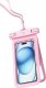 Usams USAMS Etui wodoodporne podwójne 6.7" IP68 różowy/pink FSD1403 (YD014) 1
