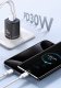 Ładowarka Usams USAMS Ład. siec. CC254 30W GaN USB-C/USB-A Fast Charging HC Series fioletowy/purple CC254TC03 9