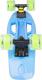 Deskorolka Worker Deskorolka fiszka penny board Bony 22" ze świecącymi kółkami Kolor Niebieski (11756-1) 3