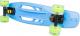 Deskorolka Worker Deskorolka fiszka penny board Bony 22" ze świecącymi kółkami Kolor Niebieski (11756-1) 6