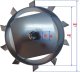 Glebogryzarka MasterCut KOŁA ŁOPATKOWE METALOWE ŻELAZNE DO GLEBOGRYZARKI MASTERCUT HSDT80 OŚ 28mm ŚREDNICA 360mm 2