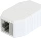 System przekazu sygnału AV Allnet ALLNET TP-TP Kupplung CAT6A Buchse 1:1 8-pol. RJ45 magnetische Sicherungskupplung 50er Bulk Set Abwurfbuchse PoE fähig bis zu 10GBit 2