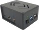 Allnet ALLNET Radxa Rock 3A - professionelles Aluminium Gehäuse ecoPI PRO HP, schwarz 1