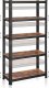 Songmics Regał, 30 X 75 X 150 Cm, 650 Kg Nośność (130 Kg Na Półkę), Przemysłowy, Regulowane Półki Do Przechowywania, Do Salonu, Kuchni, G 1