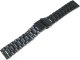 Jordan Kerr Bransoleta stalowa do zegarka 22 mm GD016.22 czarna masywna 1