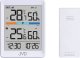 JVD Termometr Higrometr JVD T3340.2 sonda zegar 1