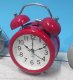 Perfect Budzik Perfect PT253 czerwony głośny alarm cichy mechanizm . 1