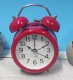 Perfect Budzik Perfect PT253 czerwony głośny alarm cichy mechanizm . 4