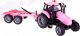 Hipo Traktor z przyczepą św/dźw metal róż 510241 79417 2