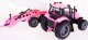 Hipo Traktor z przyczepą św/dźw metal róż 510241 79417 6