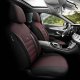 AMiO Komplet pokrowców na fotele samochodowe OTOM SPORT PLUS 103 BURGUNDY NZ 10