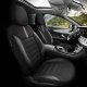 AMiO Komplet pokrowców na fotele samochodowe OTOM LIMITED 102 BLACK/GREY 3-ZIP 12