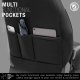 AMiO Komplet pokrowców na fotele samochodowe OTOM LIMITED 102 BLACK/GREY 3-ZIP 7