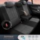 AMiO Komplet pokrowców na fotele samochodowe OTOM SWAN 501 BLACK 3-ZIP 7