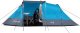 Namiot turystyczny Nils Extreme Namiot turystyczny kempingowy voyager Nils camp NC3027 niebieski 4 osobowy 450x260x150cm 17