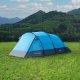 Namiot turystyczny Nils Extreme Namiot turystyczny kempingowy voyager Nils camp NC3027 niebieski 4 osobowy 450x260x150cm 6
