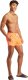 Adidas Spodenki szorty kąpielowe męskie adidas 3-Stripes CLX Swim Shorts pomarańczowe IS2053 S 4